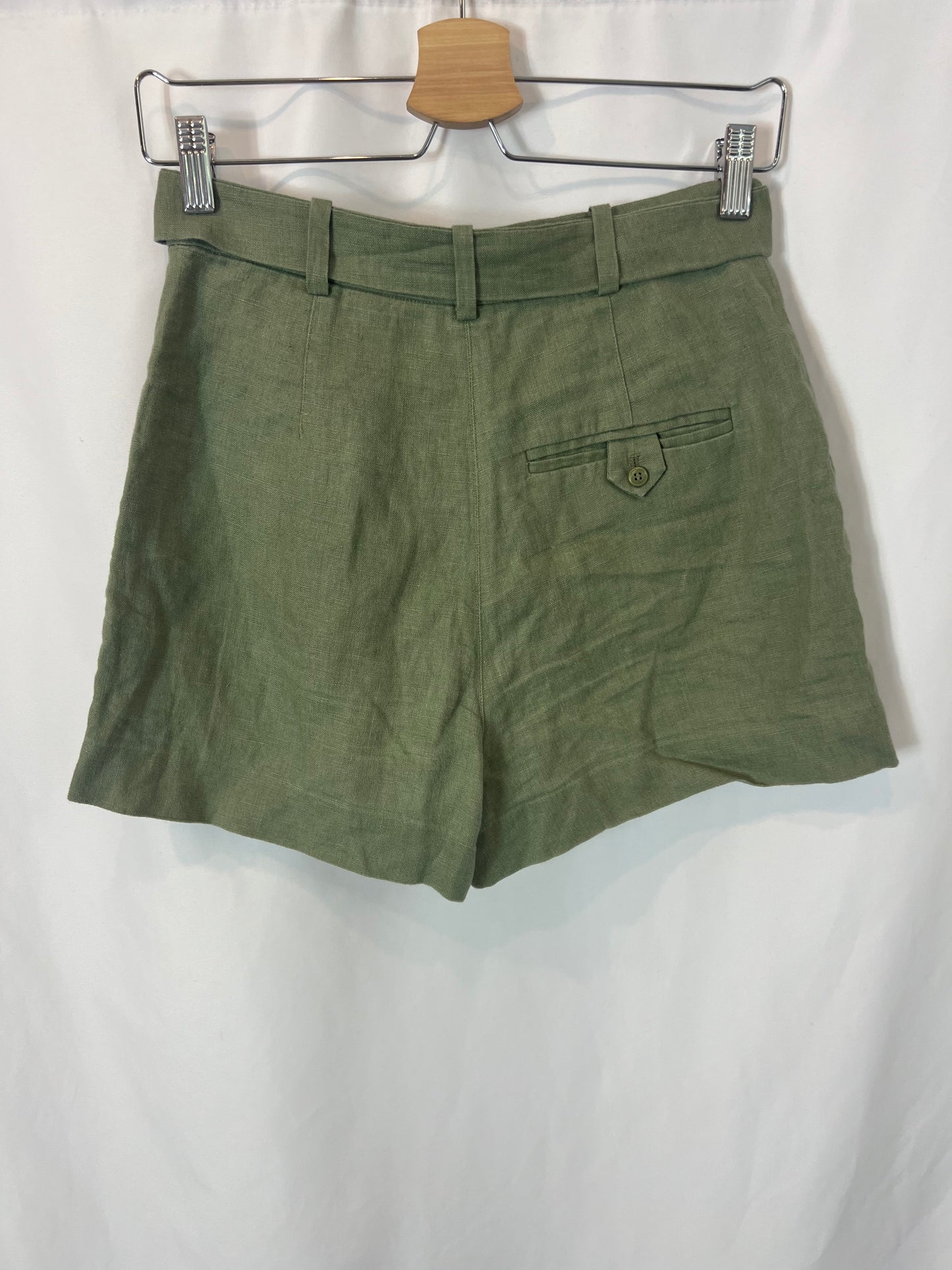 & OTHER STORIES. Bermuda verde lino. T 34