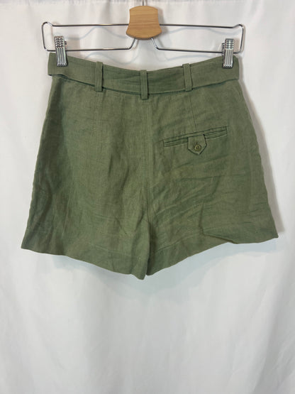 & OTHER STORIES. Bermuda verde lino. T 34