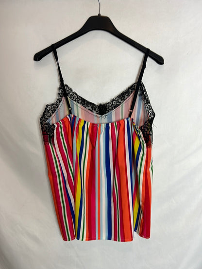 OTHER. Striped lingerie top. TS