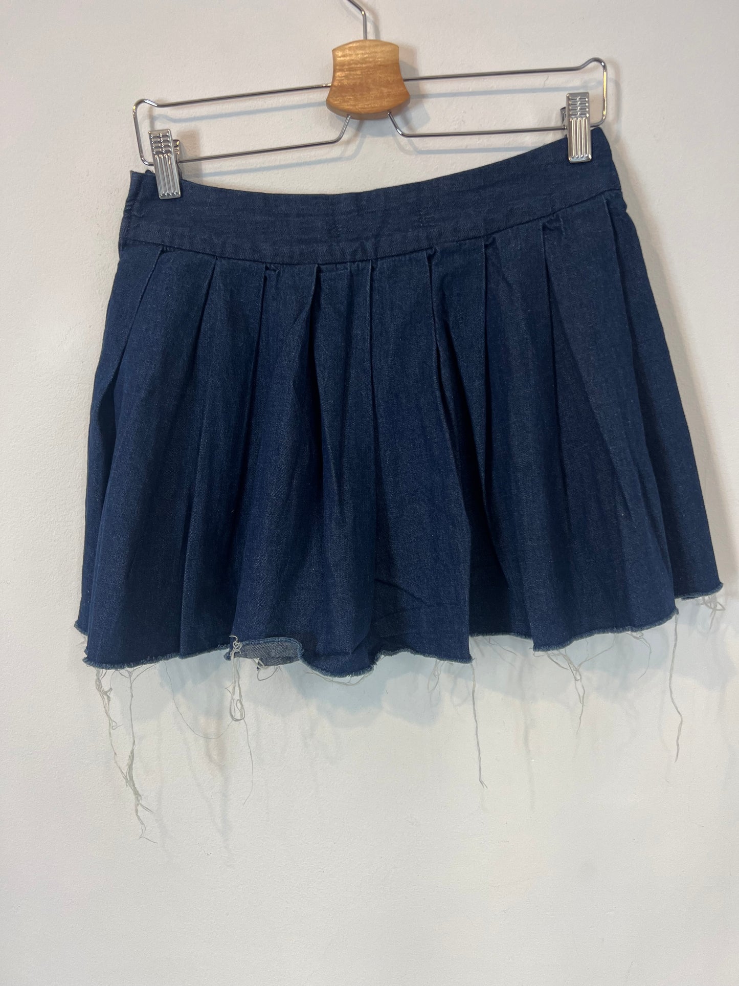 ZARA. Falda denim tablas T.m