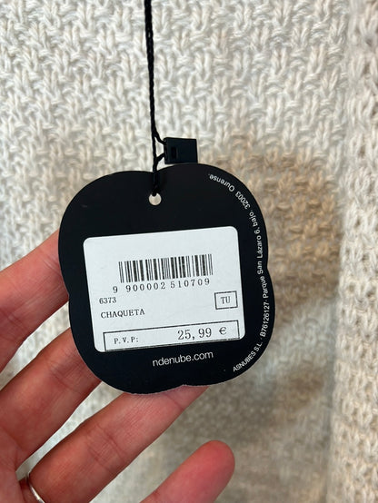 N DE NUBE. Striped knit cardigan Tu(s/m)