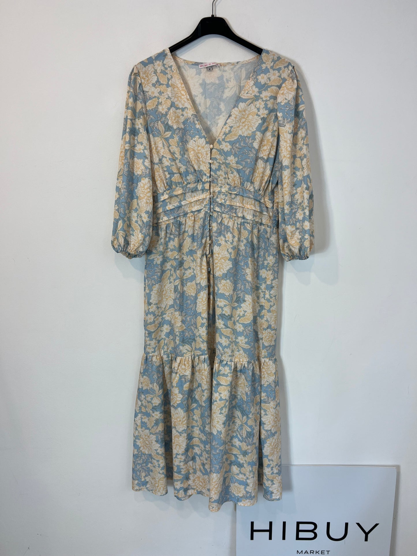 SAY YES, MOM. Pastel midi dress. TM