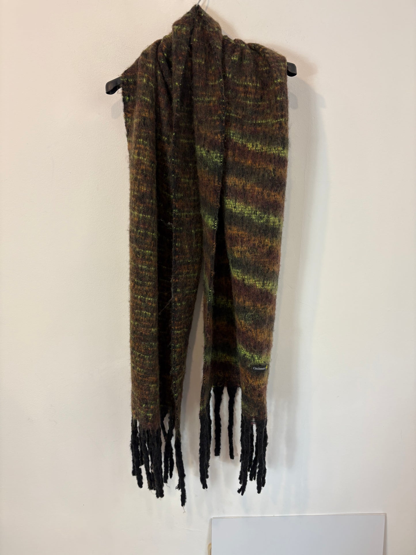 OTRAS. Bufanda cashmere cuadros