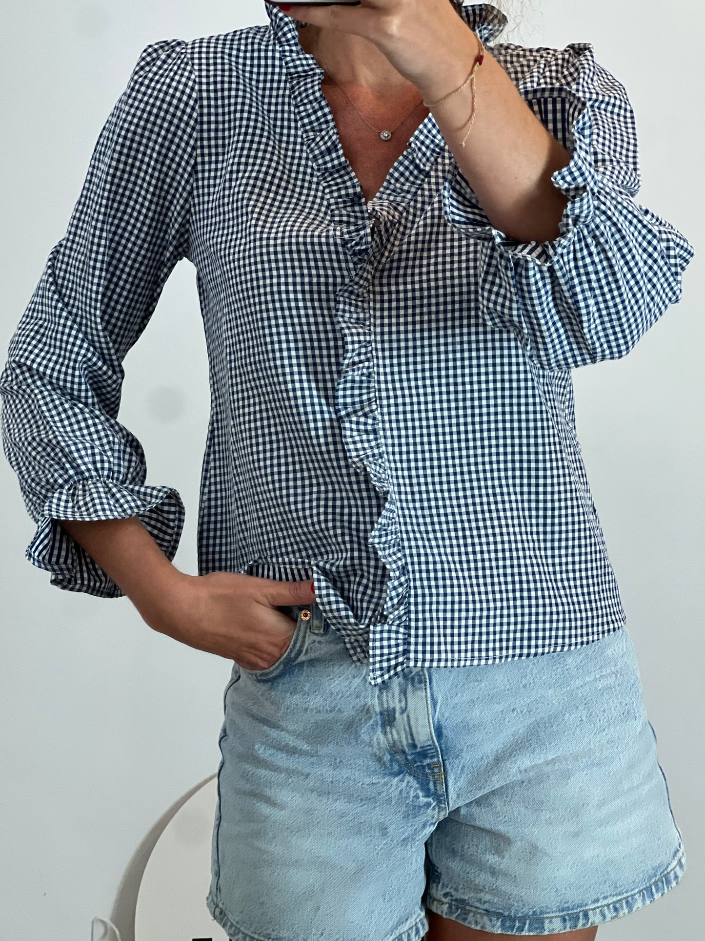 OTHERS. Gingham shirt YOUR(S)