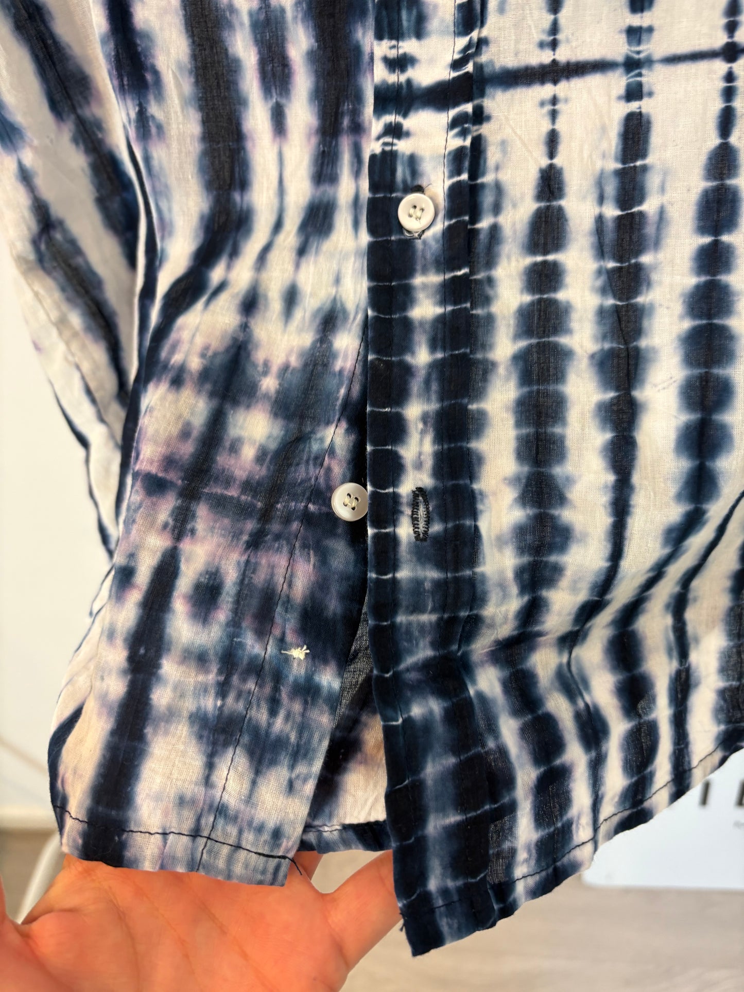 AMEÉ. Sleeveless fringed sweater S.(s)