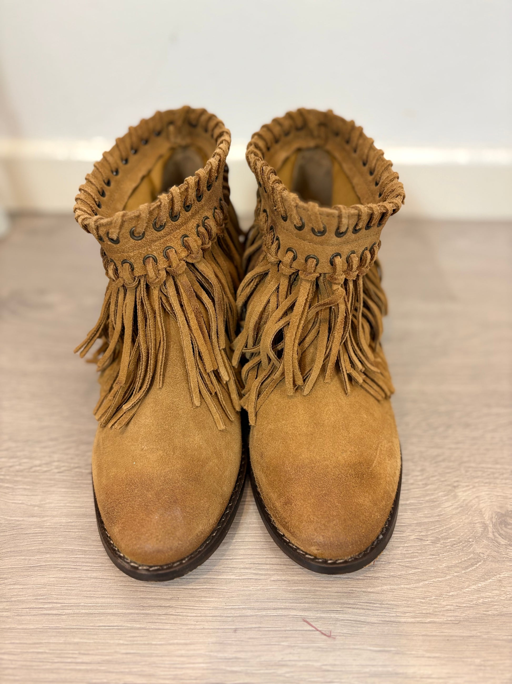 Botines Marrones Zara Botines Zara Segunda Mano Botines Flecos