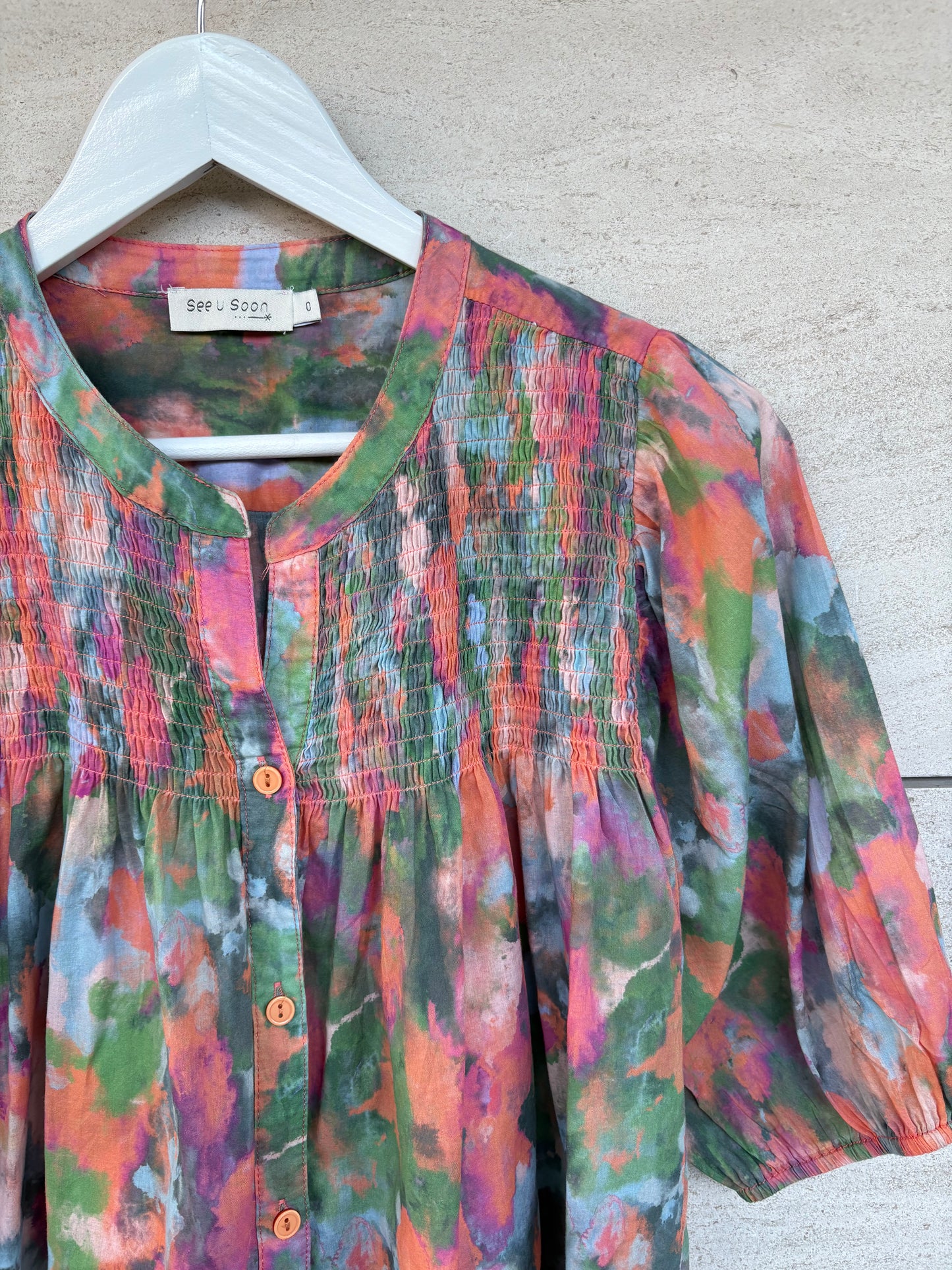 ZARA. Black stretch knit top. TL