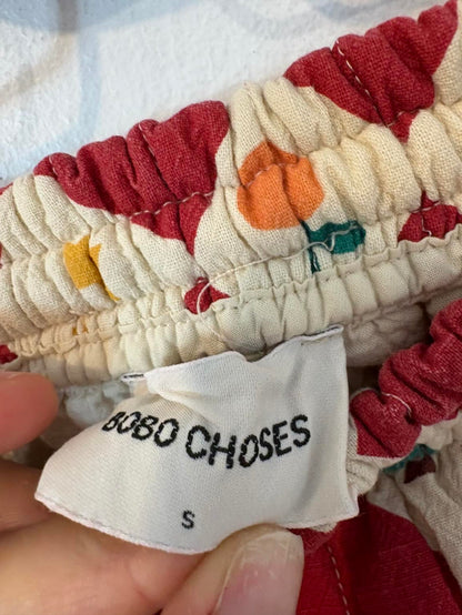 BOBO CHOSES. Falda corta estampada textura