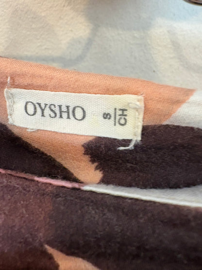 OYSHO. Falda  pareo estampada. T S