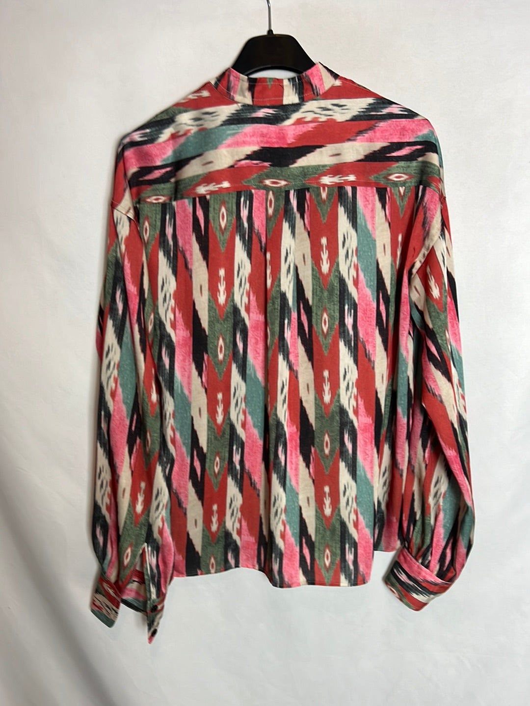 ISABEL MARANT ÉTOILE. Blusa colores botonadura lateral. T 34