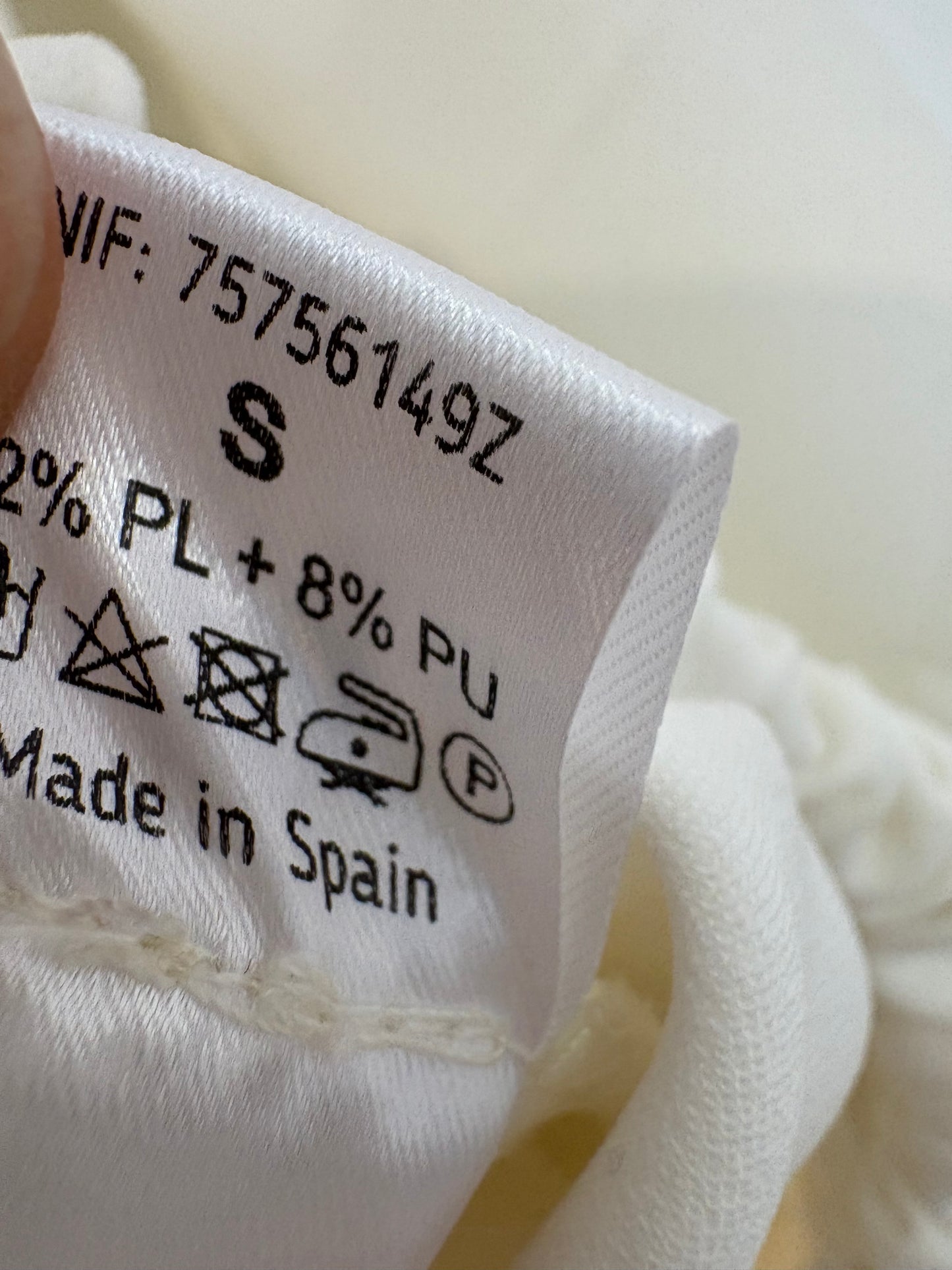 PALOMA LACACI. Top stretch cuello barco