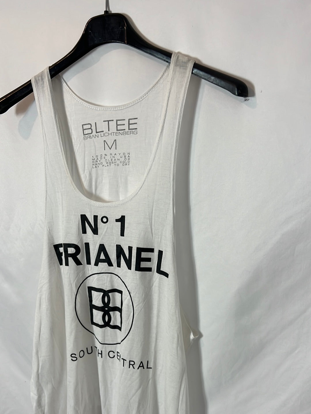 BRIAN LICHTENBERG. Logo sleeveless t-shirt. TM