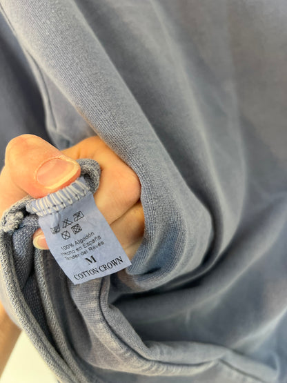 OTRAS. Sudadera azul corona T.m