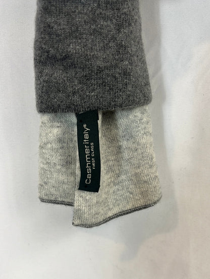 CASHMEREITALY. Gray cashmere scarf