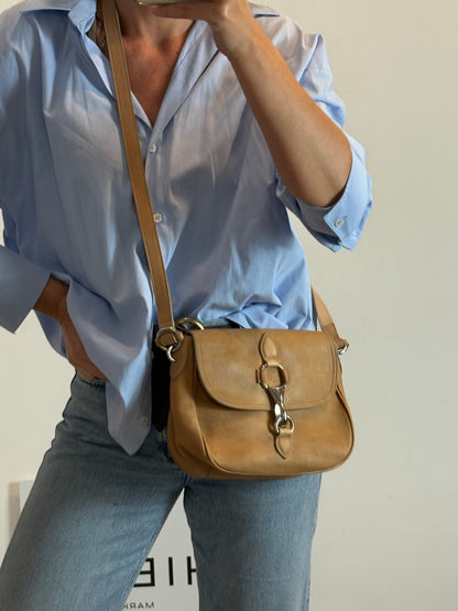 MASSIMO DUTTI. Bolso piel asa larga