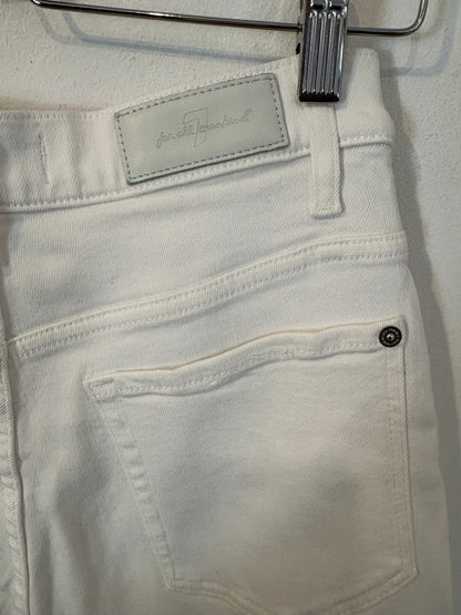 FOR ALL 7 MANKIND. Denim recto blanco