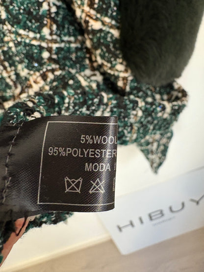 CHERRIES. Flowy purple top. Size XL