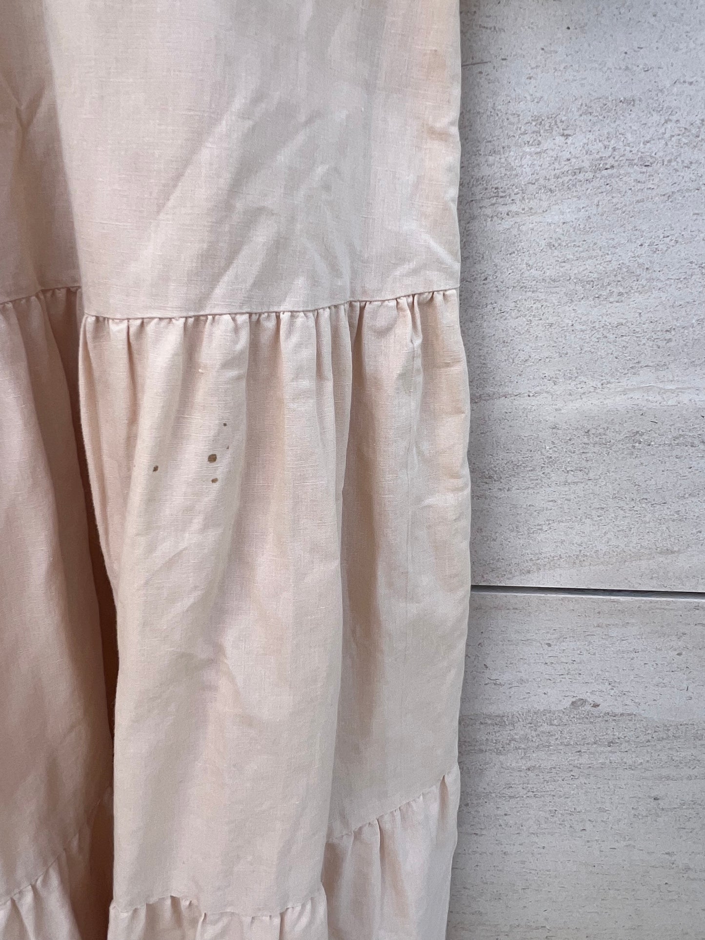 Beige long dress S.36