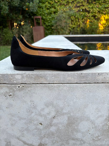 GANZITOS. Bailarina piel en negro. T 40