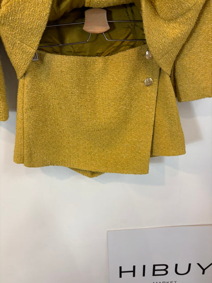 BA&SH. Conjunto mostaza tweed