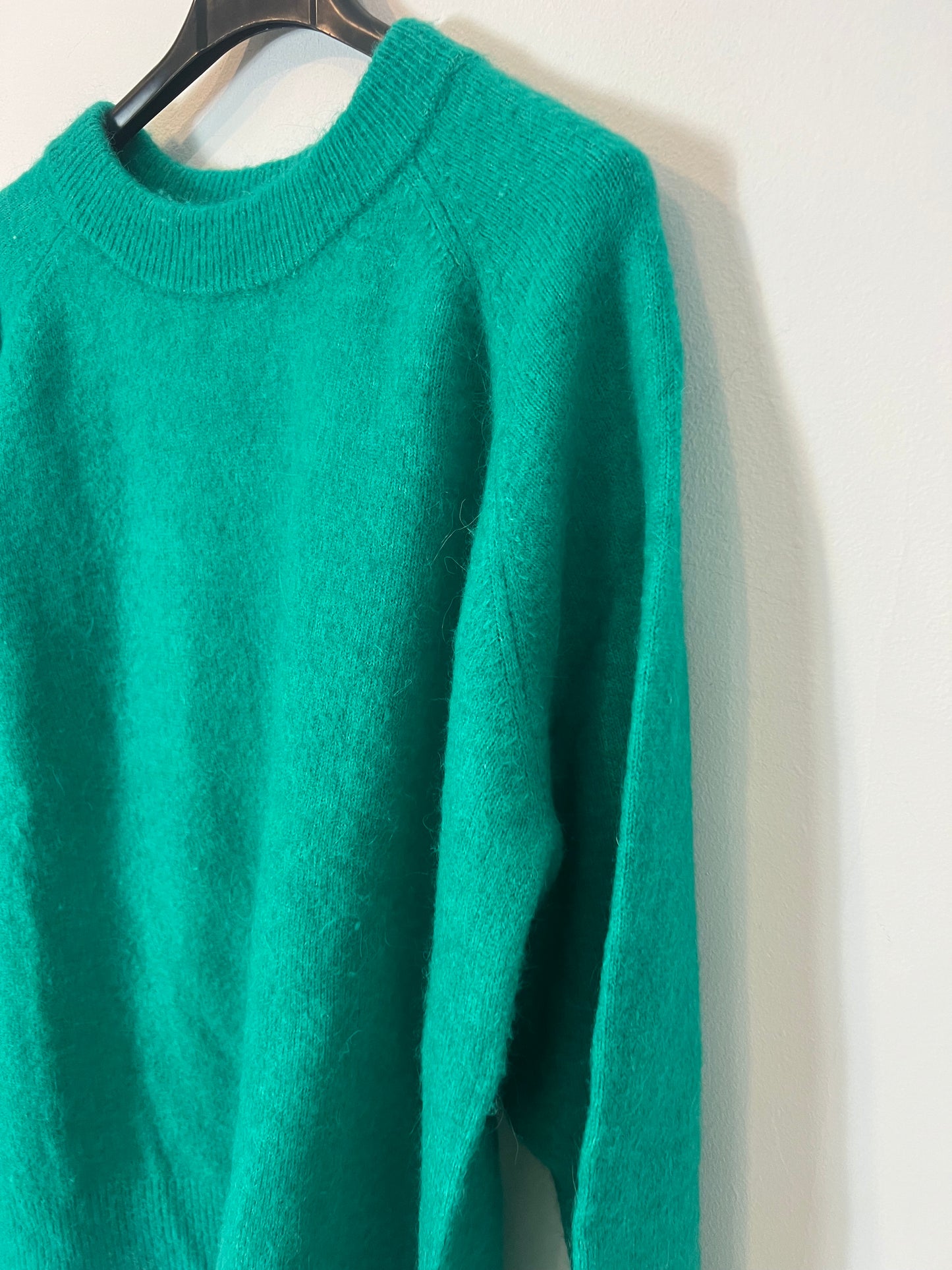 ZARA. Green sweater with wool and alpaca. TL