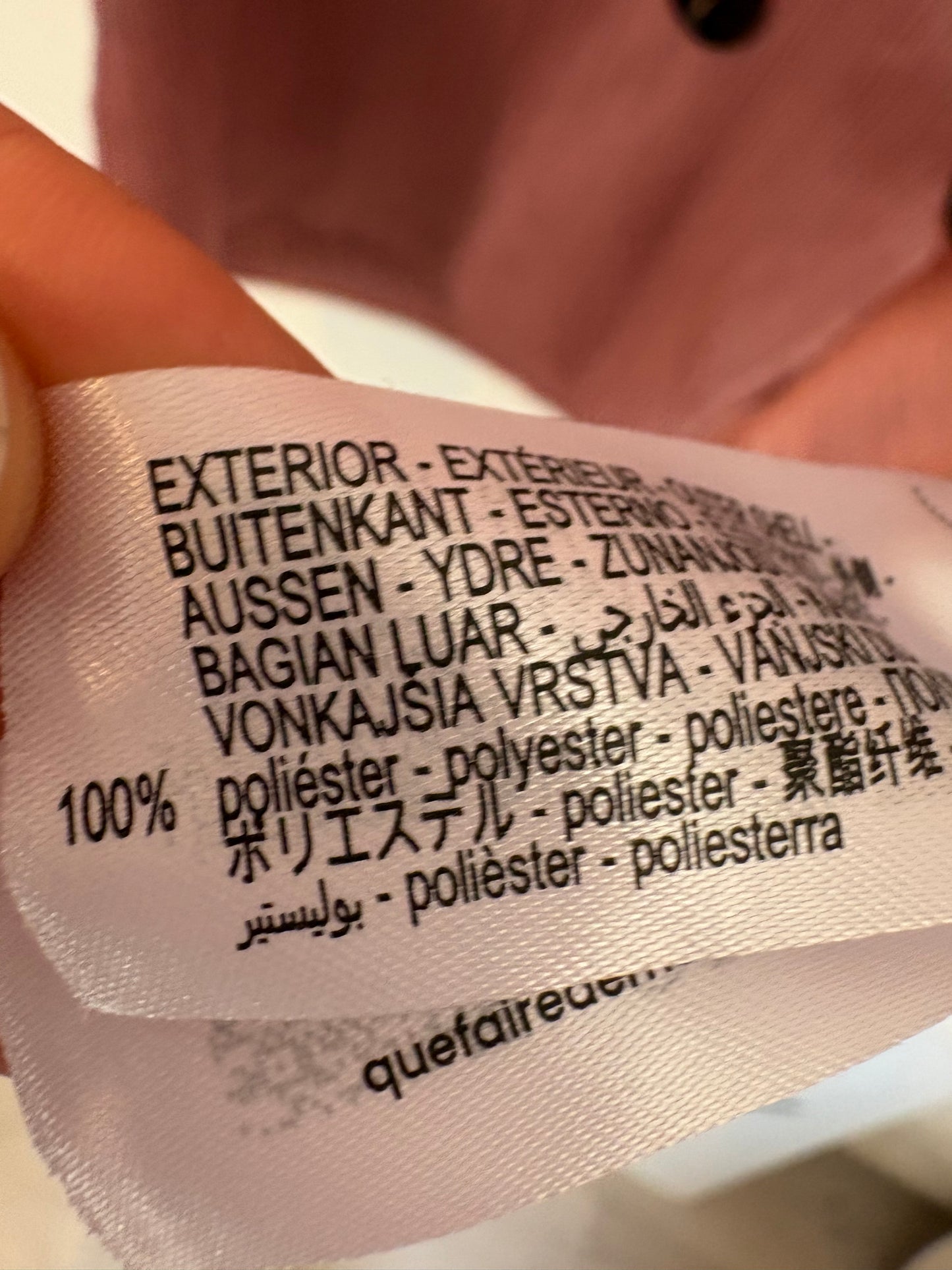 ZARA. Total look rosa palo fluido