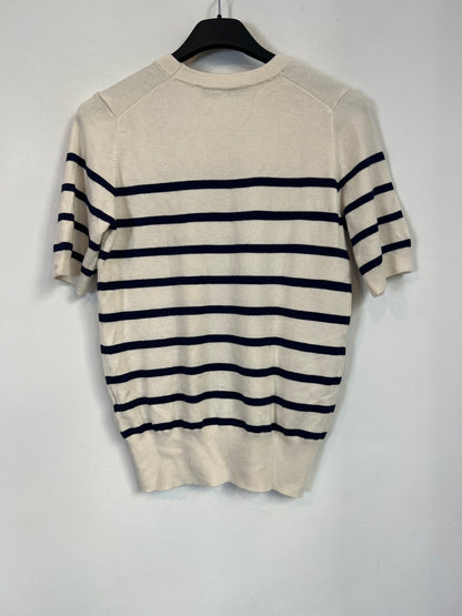 ZARA. Top punto de rayas T.s