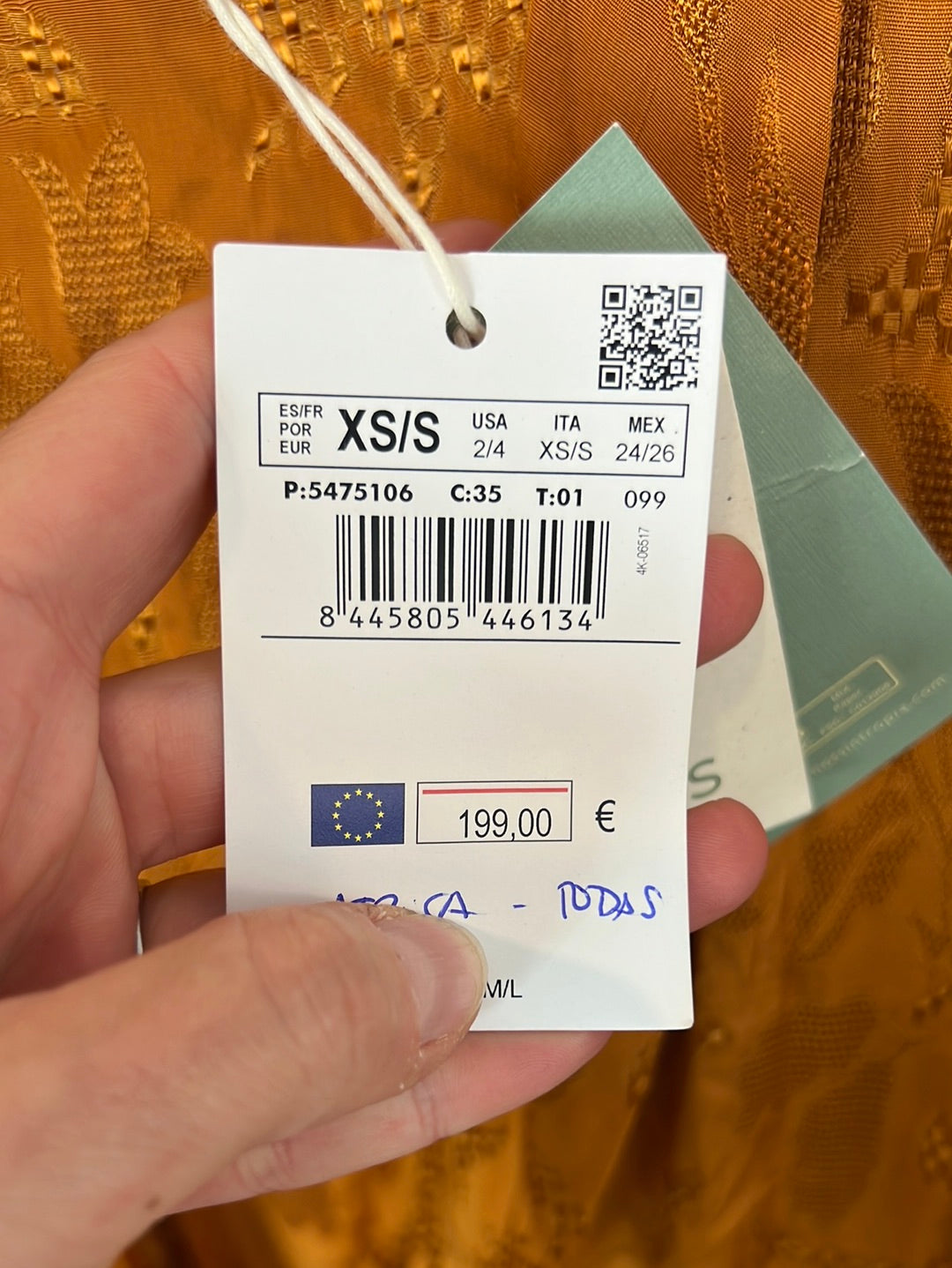 INTROPIA. Kimono fluido caldera T.xs/s