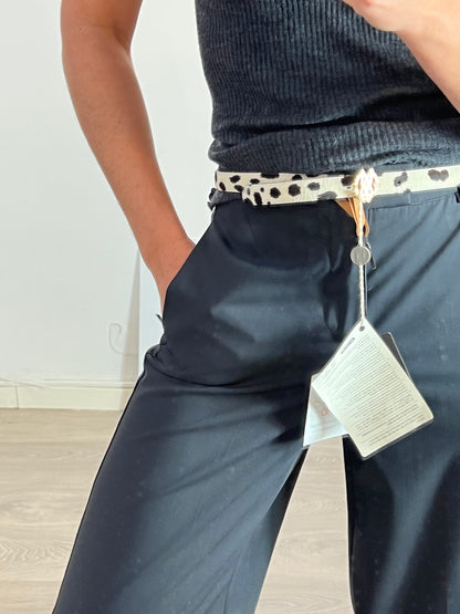 ROBERTO CABALLI. Cinturón animal print T.85