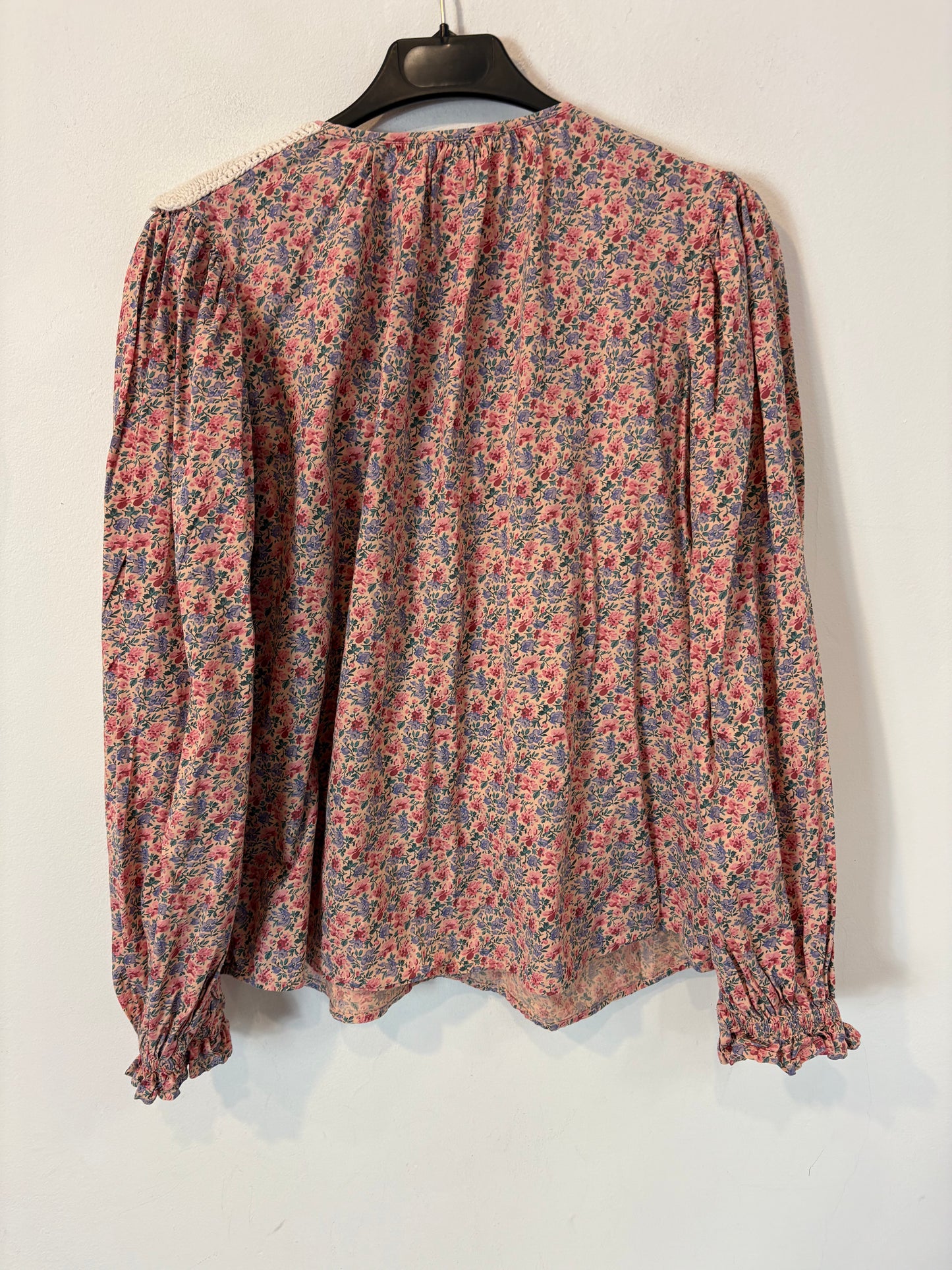 ZARA. Black stretch knit top. TL