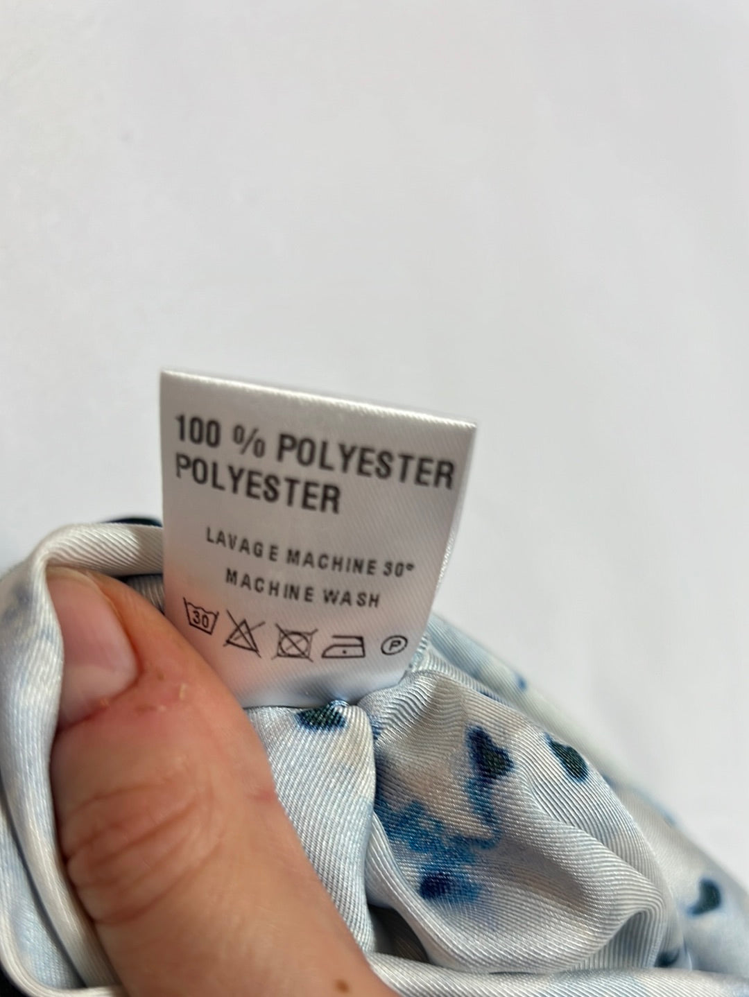 TOUPY. Falda midi fluida tie  dye. T S