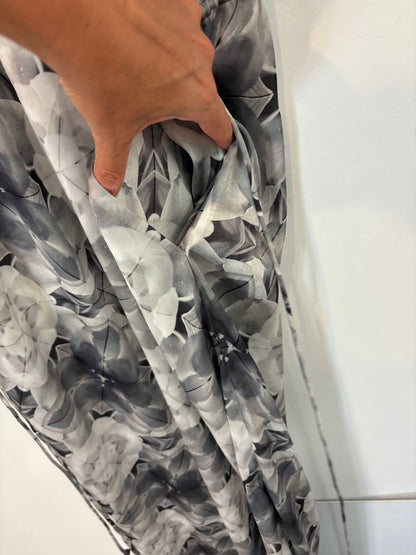 ACNE. Flowing gray maxi dress. TM