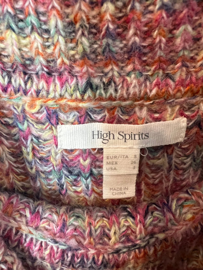 HIGH SPIRITS. Jersey cuello alto multicolor T.s