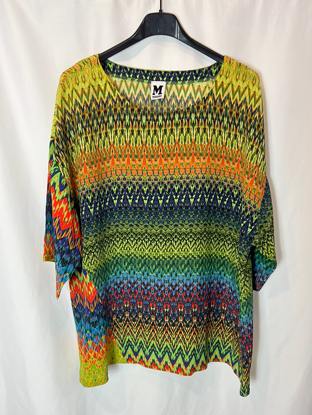 MISSONI. Printed fluid top. TM/L