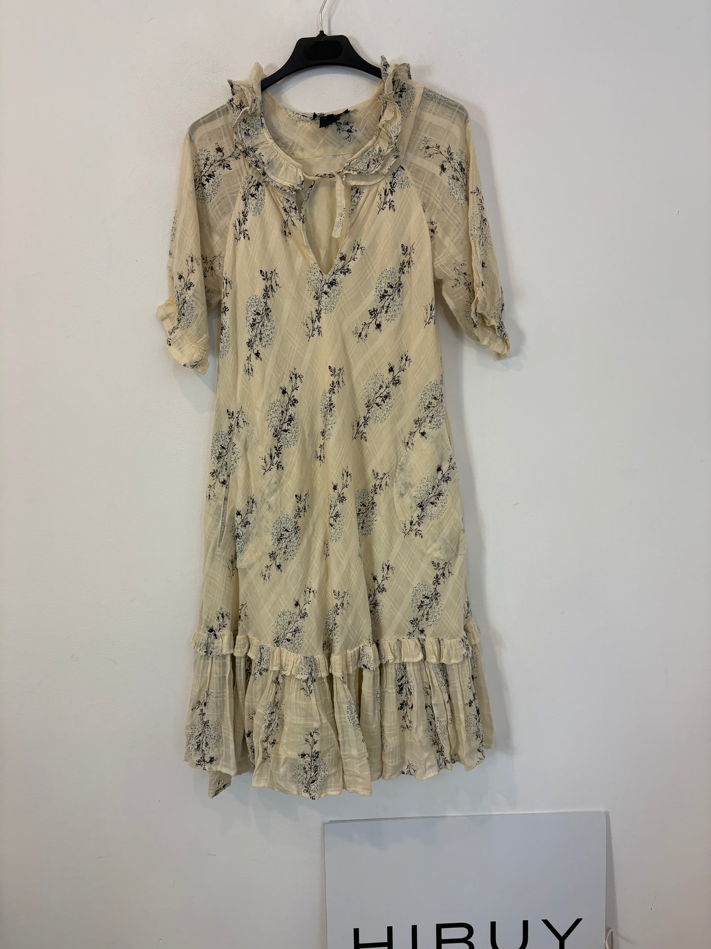 ISABEL MARANT ÉTOILE. Vestido corto estampado bolsillos