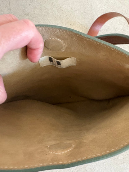 BEATRIZ FUREST. Bolso mediano piel doble sas