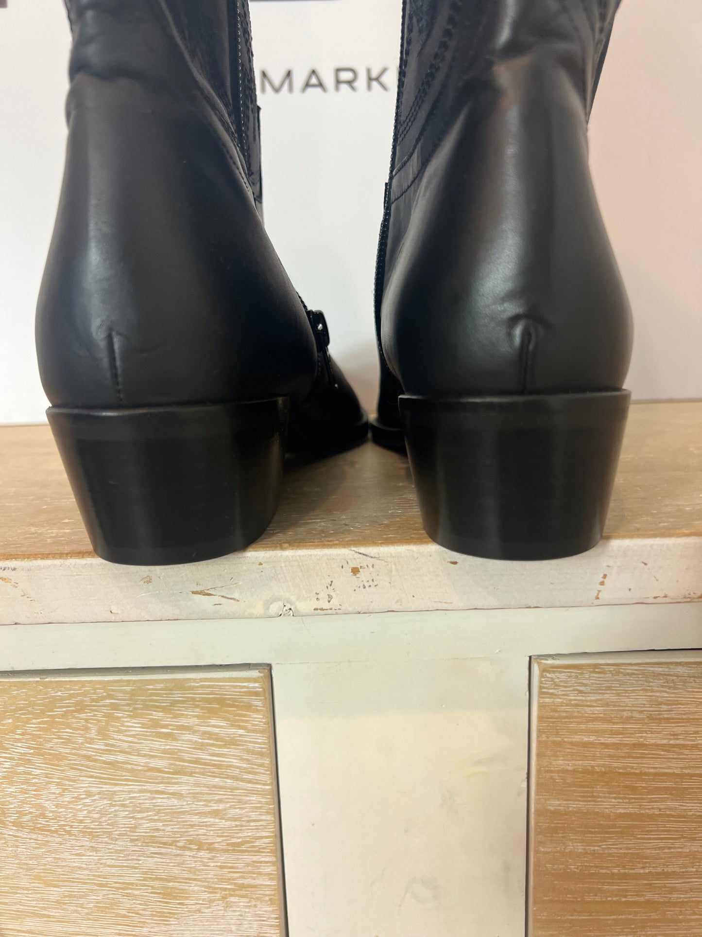 MICUIR. botas negras cowboy T.38