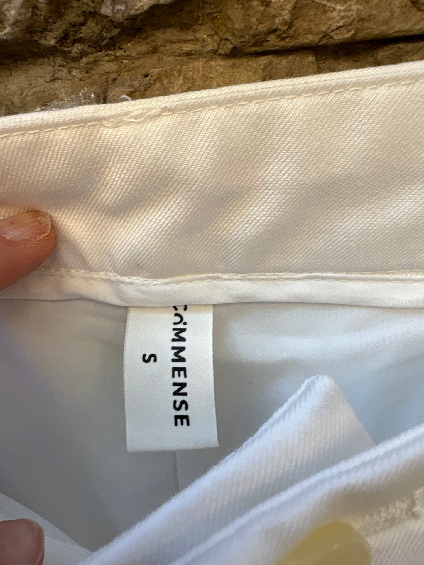 ZARA. Beige flowing blouse. Size M