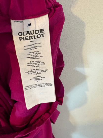 CLAUDIE PIERLOT. Conjunto buganvilla seda
