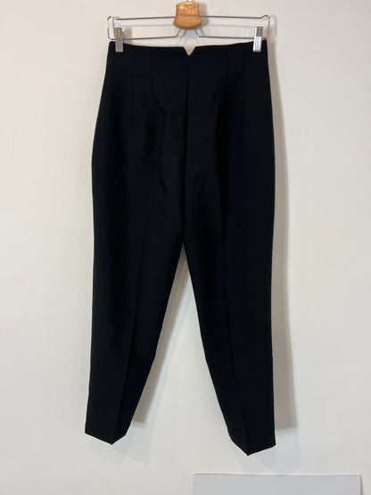 ZARA. Black pleated trousers Tm