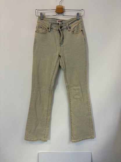 ZARA. Flowy green trousers T.xs