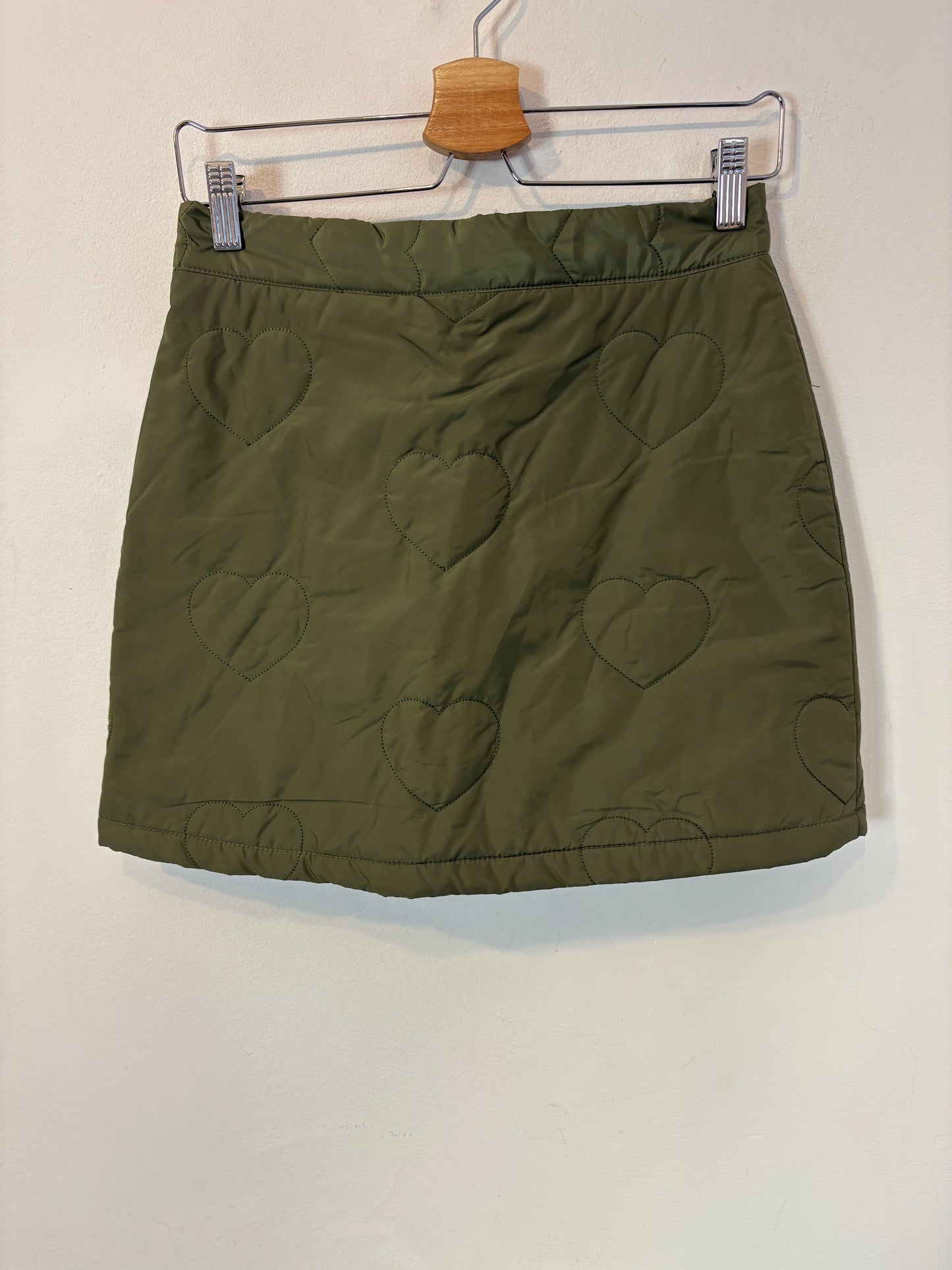 ZARA. Flowy green trousers T.xs