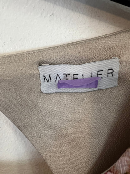 MATELIER. Vestido largo estampado flores. T S