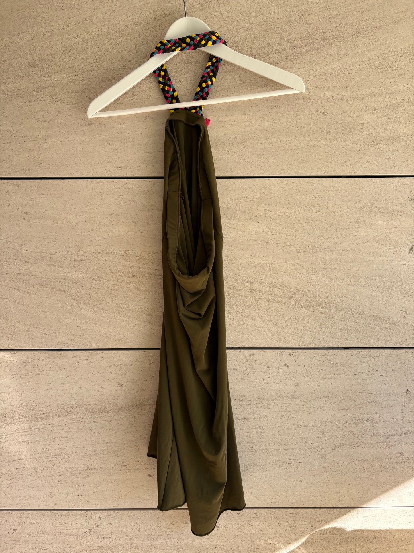 ERES. Vestido corto detalle cuello