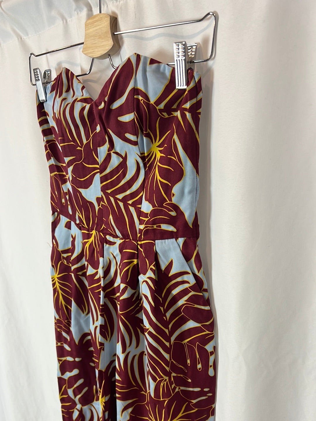 H&amp;M. Floral long jumpsuit size 34