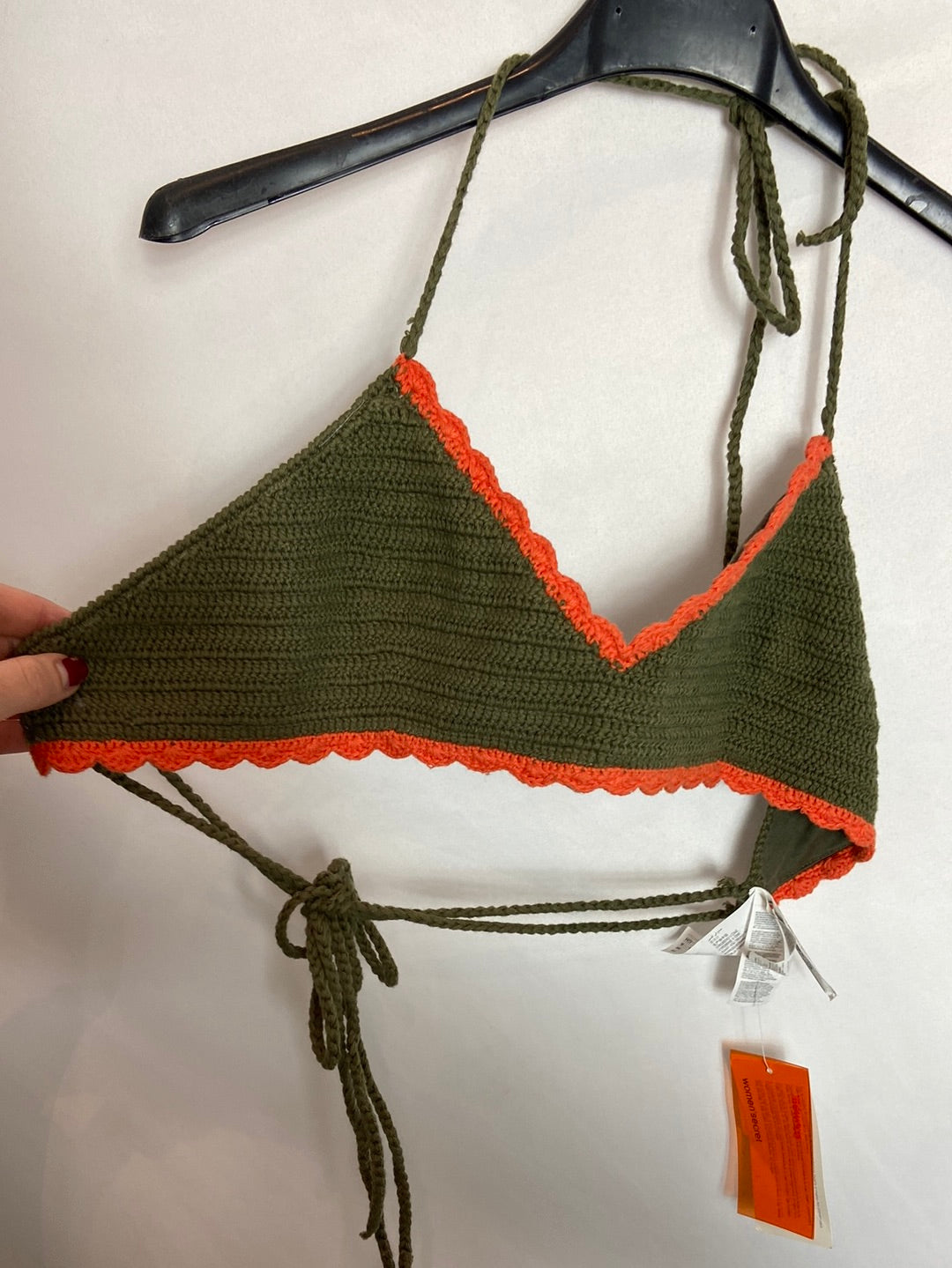 WOMEN'SECRET. Parte de arriba bikini croché T.38