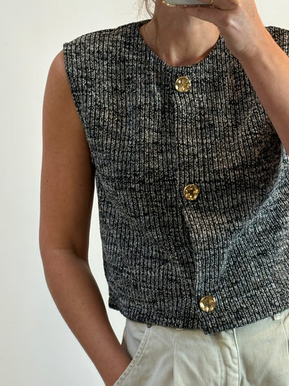 ZARA. Total look jaspeado