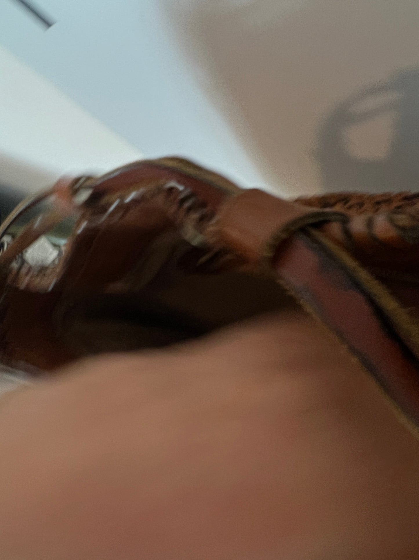 MASSIMO DUTTI. Bolso shopper trenzado piel