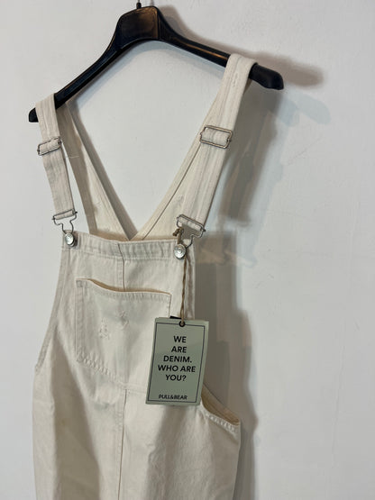 ZARA. Pichi vaquero blanco. T M