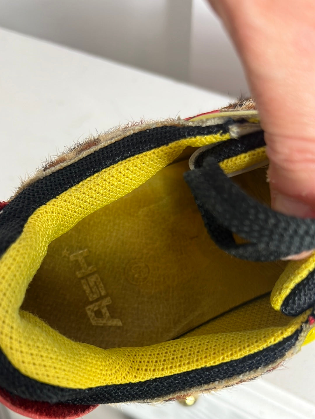 ASH. Zapatillas plataforma colores. T 40